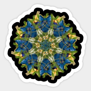 Champagne mandala Sticker